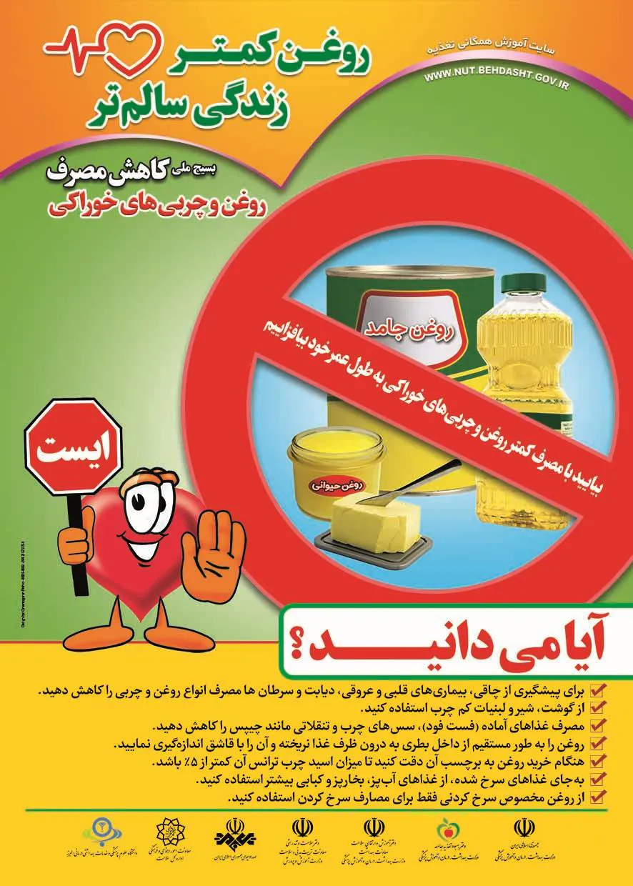 تشکیل جلسه هماهنگی و سیاستگذاری کاهش مصرف قند، نمک و چربی