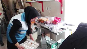 شناسائی و تعطیلی کارگاه شیرینی پزی غیر بهداشتی در شهرستان مراغه 