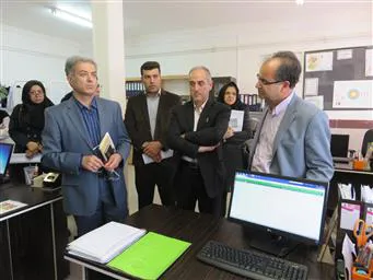 بازدید دکتر تبریزی ، قائم مقام محترم معاون بهداشتی وزارت بهداشت از مراکز خدمات جامع سلامت شهرستان مراغه 