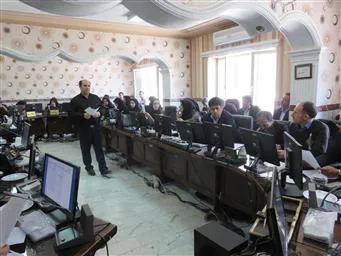 برگزاری کارگاه آموزشی  با موضوع ((TOT برنامه های دفتر مدیریت خطر بلایا ))برای تمامی مراقبین سلامت و بهورزان خانه های بهداشت