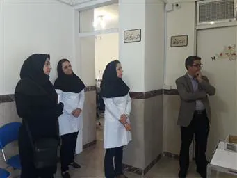 به مناسبت هفته پیشگیری از بیماری سل: بازدید معاون بهداشتی دانشکده از مرکز تشخیص سل 
