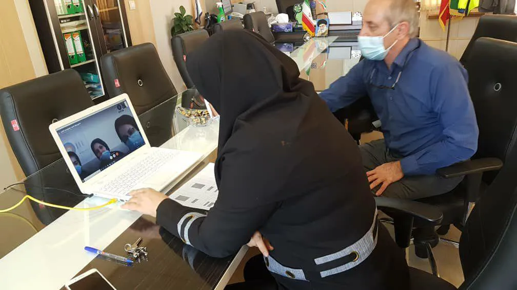 جلسه بررسی شاخصهای مراکز بهداشتی بصورت آنلاین برگزار شد 