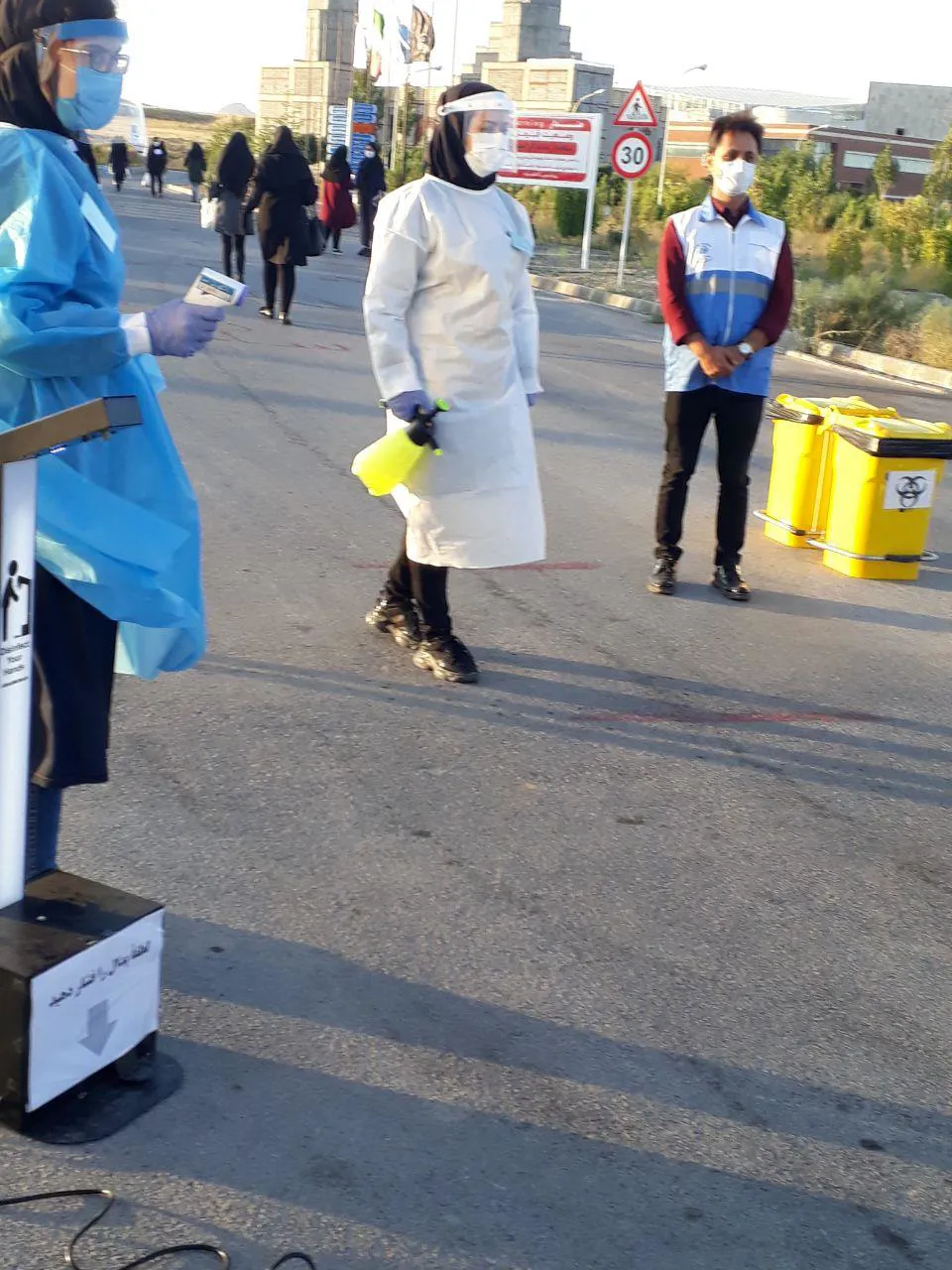 نظارت دقیق بازرسان بهداشتی بر نحوه برگزاری کنکور سراسری