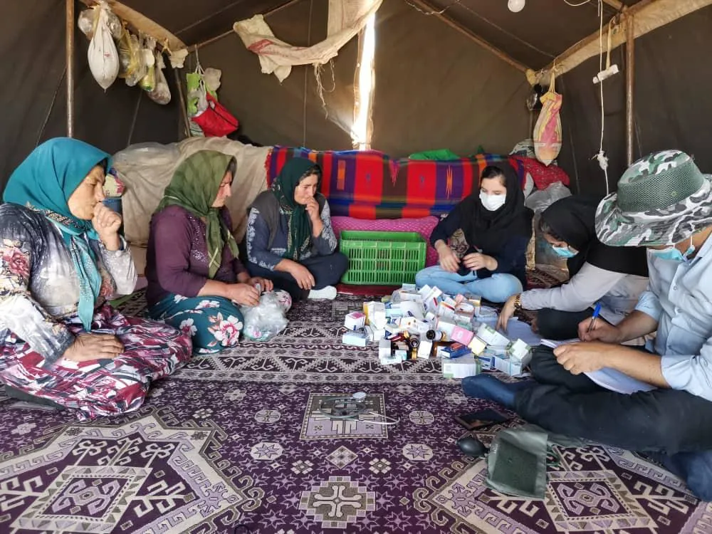 به عشایر ییلاق نشین شهرستان مراغه خدمات بهداشتی و درمانی ارائه شد