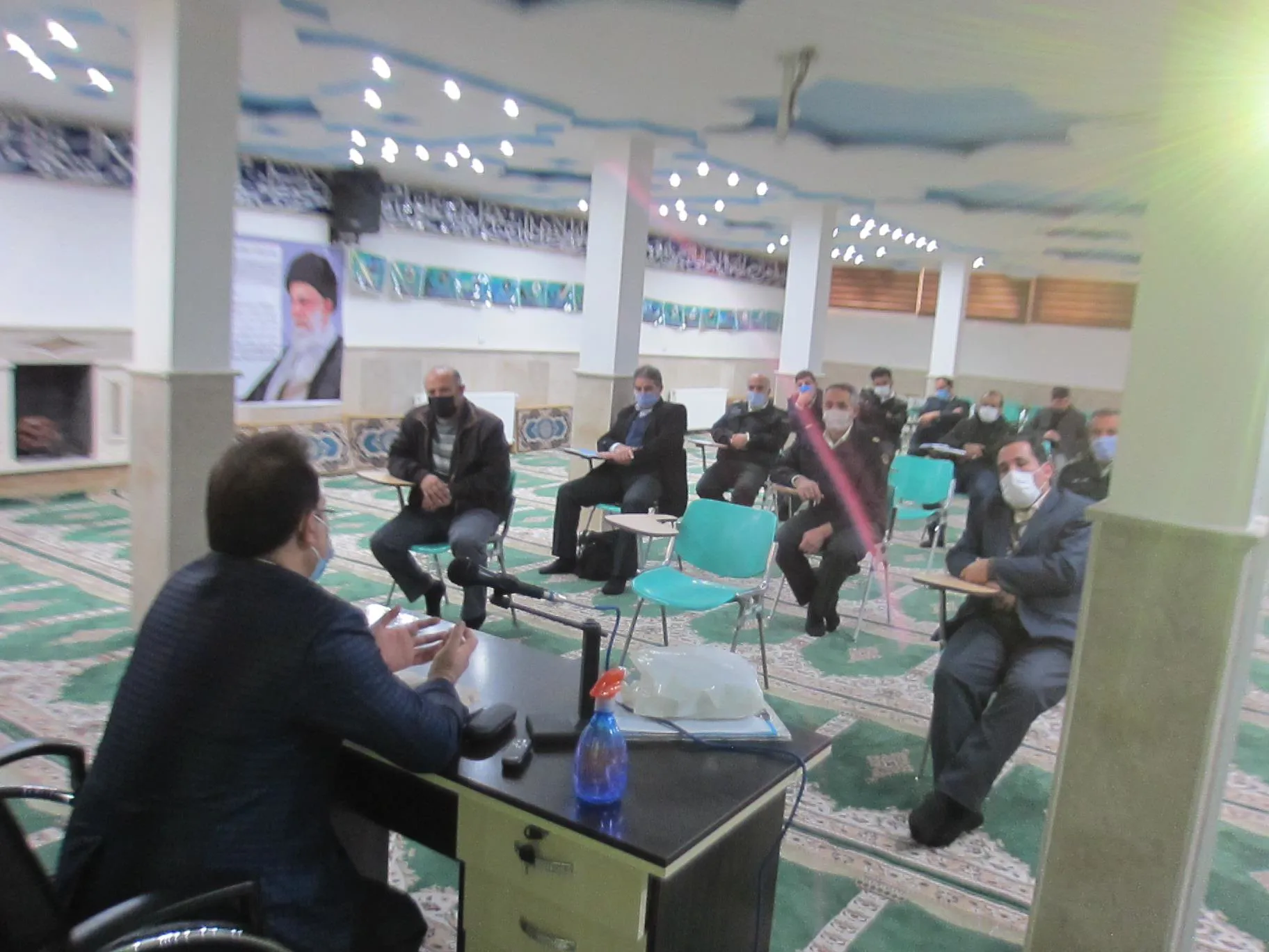 برگزاری دوره های آموزشی رابطین بهداشتی برای کارکنان فرماندهی انتظامی شهرستان مراغه