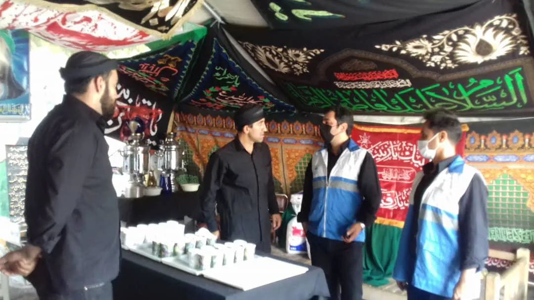 بازرسان بهداشتی بر ایستگاه های صلواتی دایر در شهرستان مراغه نظارت کردند 