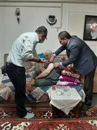 برگ زرین دیگری از خدمات معاونت بهداشتی به جامعه ی عزیز جانبازان و ایثارگران 