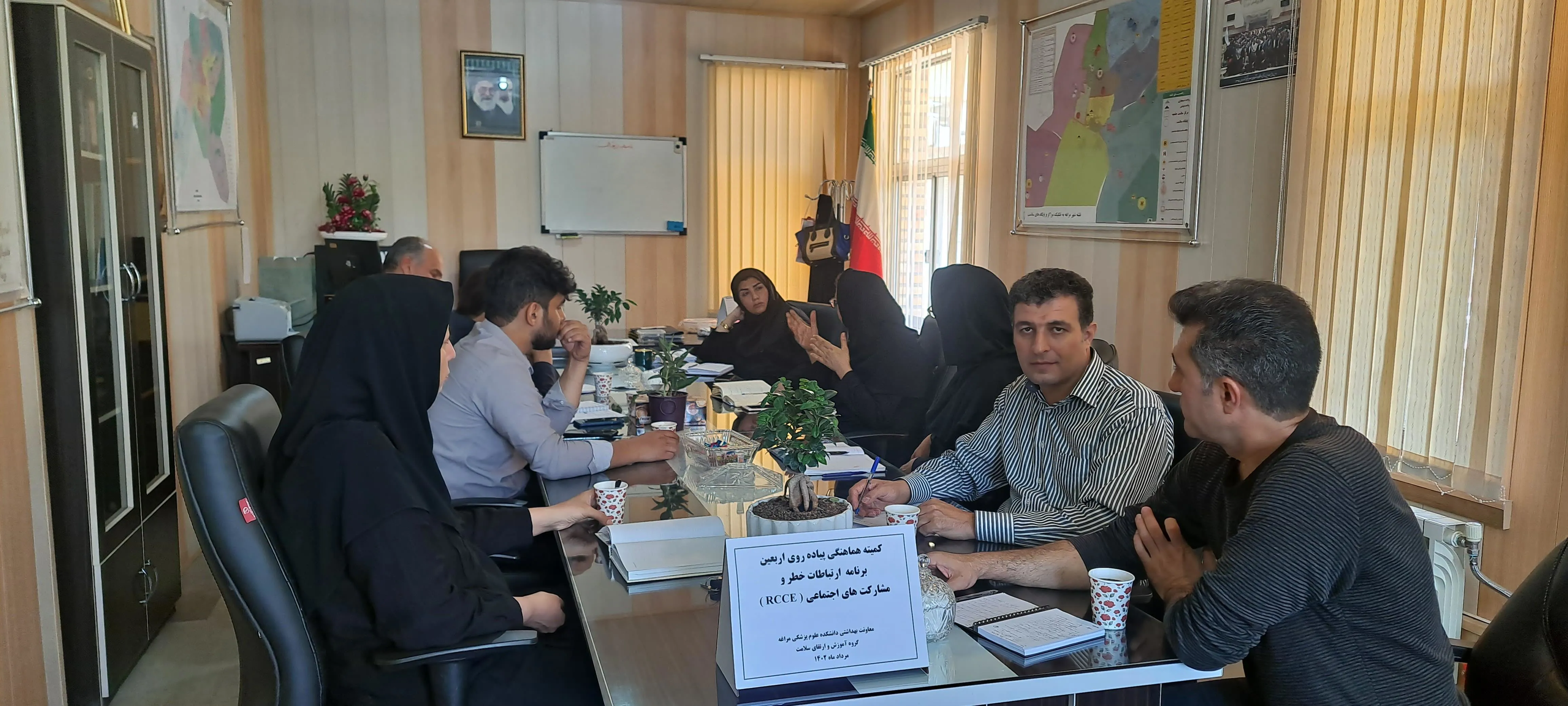 کمیته هماهنگی اربعین در معاون بهداشتی برگزار شد