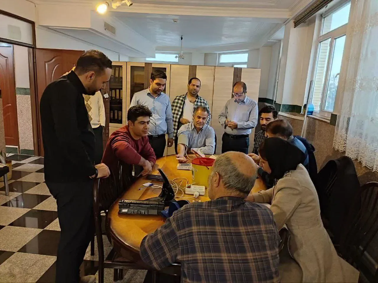 🔹 پویش ملی غربالگری دیابت و فشار خون بالا در چهار اداره شهرستان اجرا شد 