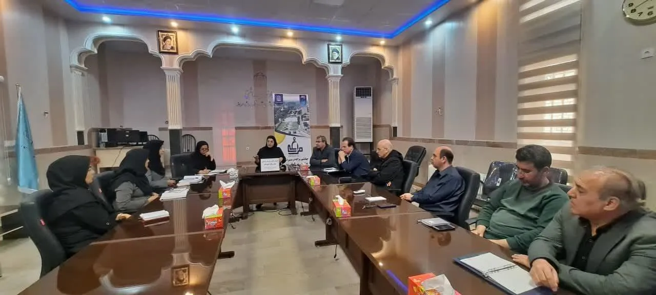 در راستای برنامه شهر سالم و ایمن مراغه جلسه ادواری کمیته سلامت و سبک زندگی سالم برنامه شهرسالم مراغه برگزار شد         