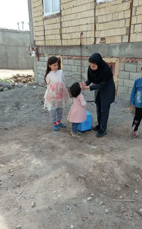 پایان مرحله دوم عملیات واکسیناسیون تکمیلی فلج اطفال در روستاهای سیاری شهرستان مراغه