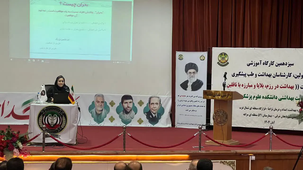 برگزاری پنل سلامت روان در بلایا در سیزدهمین کارگاه آموزشی بهداشت و طب پیشگیری با محوریت بهداشت در رزم، بلایا و مبارزه با ناقلین