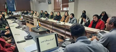 برگزاری کارگاه "رویکرد نوین HIV " در سه مرکز دانشگاهی شهرستان مراغه همزمان با پویش ملی من هم تست HIVمی دهم