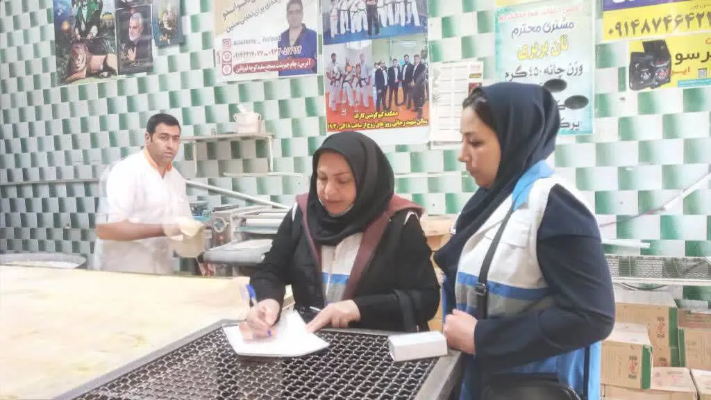 افزایش نظارت بازرسان بهداشت محیط مراغه بر نانوایی‌ها