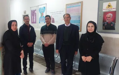 بازدید نوروزی معاون فنی از مراکز فعال حوزه معاونت بهداشتی؛ تاکید بر استمرار خدمات در ایام تعطیل