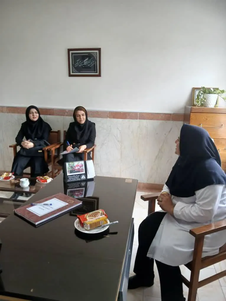 بازدید گروه پیشگیری و مبارزه با بیماری‌های معاونت بهداشتی از آسایشگاه سالمندان خواجه نصیر طوسی