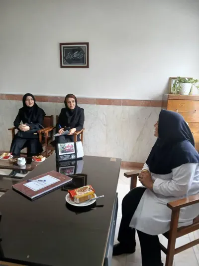 بازدید گروه پیشگیری و مبارزه با بیماری‌های معاونت بهداشتی از آسایشگاه سالمندان خواجه نصیر طوسی