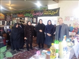 برگزاری نمایشگاه با موضوع پیشگیری از سرطان در خانه بهداشت قره برقع