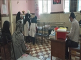 انجام واکسیناسیون تکمیلی کرونا در مرکز پردیس شهرستان مراغه