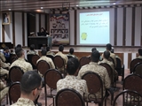 جلسه آموزشی برای کارکنان وظیفه گروه 11 توپخانه نزاجا برگزار شد