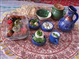 برگزاری جشنواره غذای سالم در روستای حاجی کرد