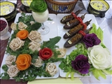 جشنواره بزرگ ترویج غذای سالم  با مشارکت داوطلبین سلامت شهرستان مراغه برگزار گردید .