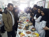 برگزاری جشنواره ترویج  غذای سالم در مرکز خدمات جامع سلامت شماره 4